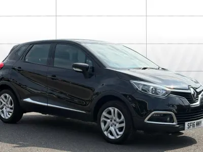 Used Renault Captur Dynamique 90 HP (66 kW) 2016 Black SUV