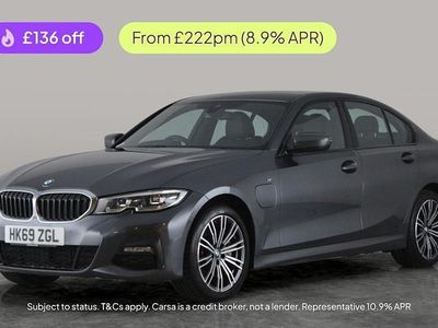 Grey Used 2019 BMW 330e M Sport Sedan | £14,603 (Fair price)