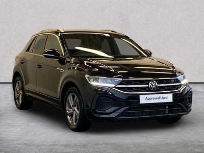 Black Used 2022 VW T-Roc R-line SUV | £21,963 (Fair price)