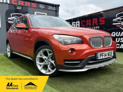 Used BMW X1 xLine 143 HP (105 kW) 2014 Orange SUV