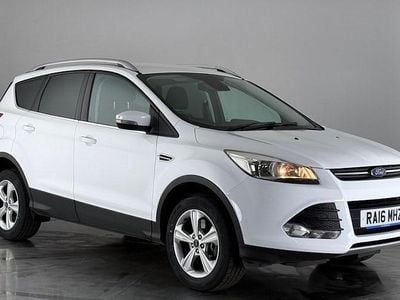 White Used 2016 Ford Kuga Zetec SUV | £6,150 (Good price)