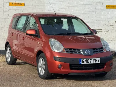 Used Nissan Note SE 2007 Orange Hatchback