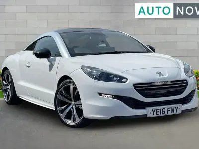 Used Peugeot RCZ GT-line 200 HP (147 kW) 2016 White Coupe