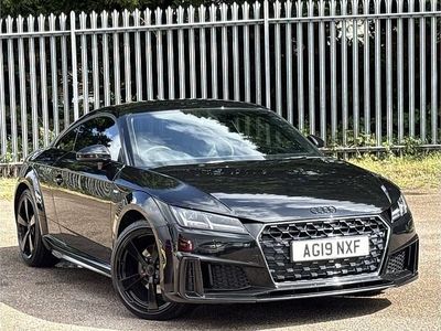 Black Used 2019 Audi TT S-Line Coupe | £18,665 (Fair price)