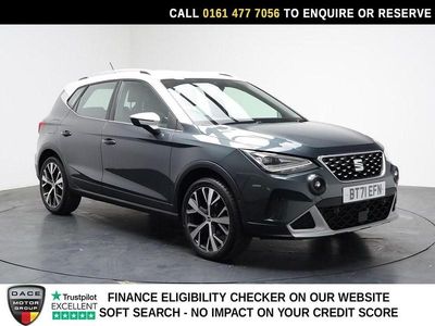 Used Seat Arona Xperience Lux 110 HP (80 kW) 2021 Green SUV