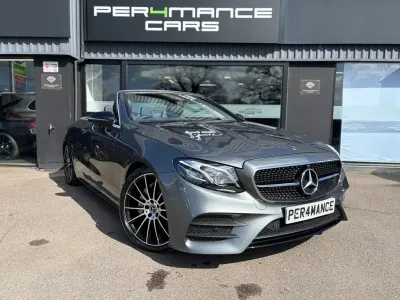 Gebraucht Mercedes E220 AMG line 194 PS (142 kW) 2020 Grau Cabrio