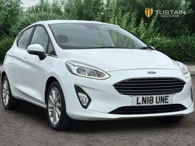 Used Ford Fiesta Titanium X 125 HP (91 kW) 2018 White Hatchback
