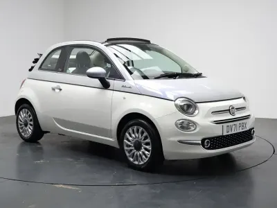 Używany Fiat 500C Dolcevita 70 KM (51 kW) 2021 Biały Kabriolet