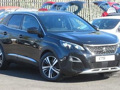 Used Peugeot 3008 GT-line 2017 Black SUV