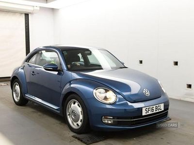 Used VW Beetle Design 150 HP (110 kW) 2016 Blue Hatchback