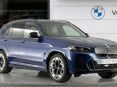 Used BMW iX3 M Sport 210 kW (286 HP) 2022 Blue SUV