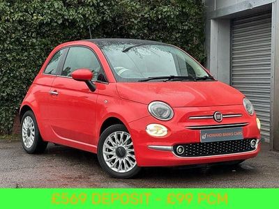 Used Fiat 500 Lounge 69 HP (50 kW) 2016 Pink Hatchback