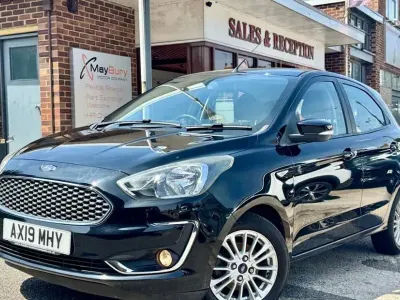 Used Ford Ka Plus Zetec 85 HP (62 kW) 2019 Black Hatchback
