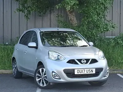 Usado Nissan Micra N-TEC 80 HP (58 kW) 2017 Prateado Citadino