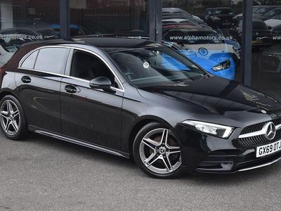 Black Used 2019 Mercedes A180 AMG line Hatchback | £14,490 (Fair price)