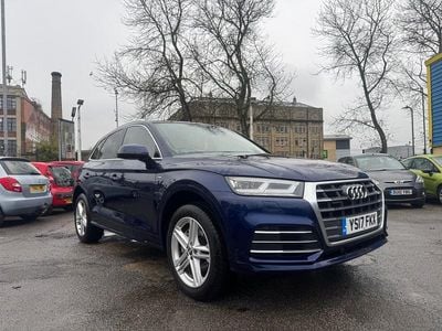 Begagnad Audi Q5 S-Line 190 HK (139 kW) 2017 Blå SUV