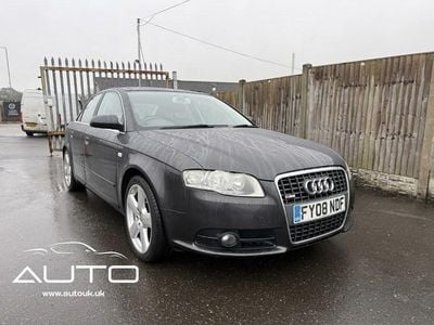 Grey Used 2008 Audi A4 S-Line Sedan | £3,895 (Good price)