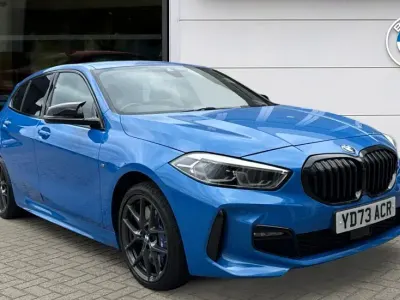 Used BMW 118 M Sport 134 HP (98 kW) 2024 Blue Hatchback