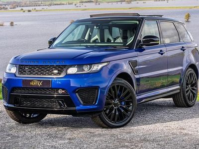 Used Land Rover Range Rover SVR 550 HP (404 kW) 2015 Blue SUV