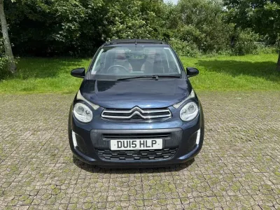 Used Citroën C1 Feel 82 HP (60 kW) 2015 Blue Hatchback