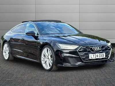 Used Audi A7 S-Line 265 HP (194 kW) 2024 Black Sedan