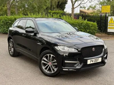 Used Jaguar F-Pace R-Sport 180 HP (132 kW) 2019 Black SUV