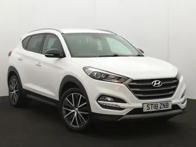 Used Hyundai Tucson GO! 177 HP (130 kW) 2018 White SUV