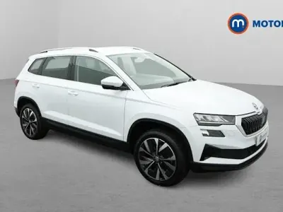 Used Skoda Karoq SE L 150 HP (110 kW) 2024 White SUV