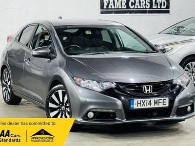 Grey Used 2014 Honda Civic SR Hatchback | £5,995 (Good price)