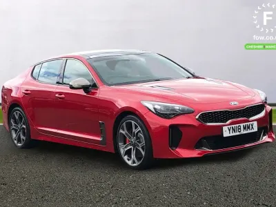 Used Kia Stinger GT 365 HP (268 kW) 2018 Red Hatchback