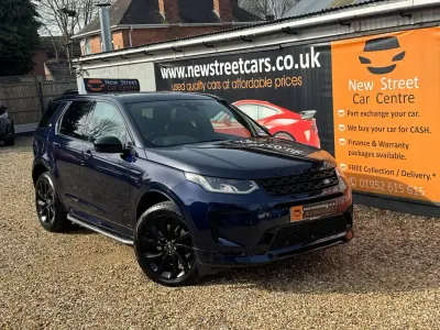 Begagnad Land Rover Discovery Sport SE Dynamic 2020 Blå SUV