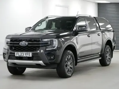 Used Ford Ranger Wildtrack 205 HP (150 kW) 2023 Black Pickup