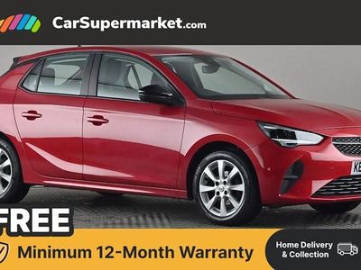 Used Vauxhall Corsa Design Edition 75 HP (55 kW) 2023 Red Hatchback