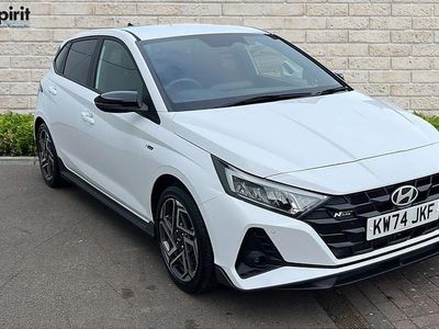 White Used 2025 Hyundai i20 N Line Hatchback | £18,999 (A bit pricey)