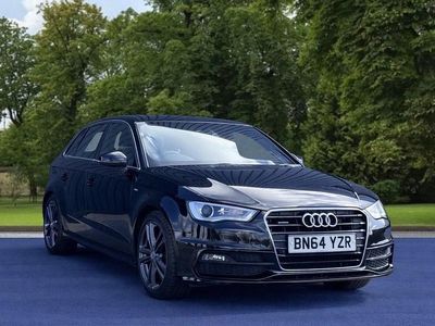 Used Audi A3 Sportback S-Line 184 HP (135 kW) 2014 Black Hatchback