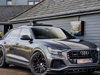 Grey Used 2018 Audi Q8 S-Line SUV | £36,989 (A bit pricey)