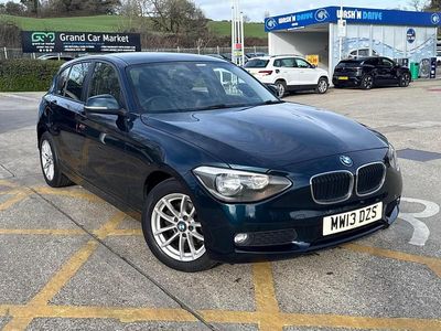 Used BMW 116 Impressive 2013 Blue Hatchback