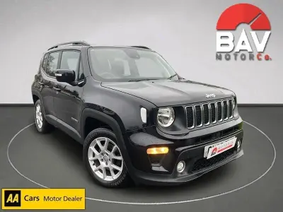 Used Jeep Renegade Longitude 120 HP (88 kW) 2018 Carbon black SUV