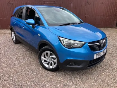 Used Vauxhall Crossland X S 110 HP (80 kW) 2019 Blue SUV