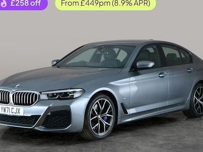 Used BMW 530 M Sport 286 HP (210 kW) 2022 Blue Sedan
