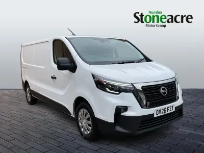 New Nissan Primastar Acenta 130 HP (95 kW) 2026 White MPV