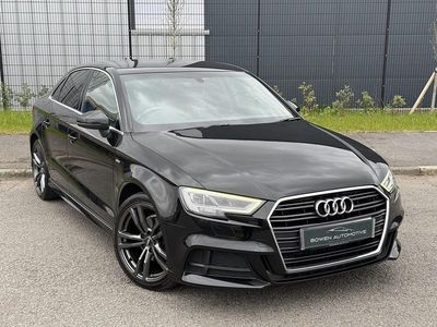 Used Audi A3 S-Line 2020 Black Sedan