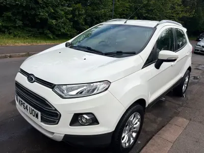 Used Ford Ecosport Titanium 112 HP (82 kW) 2014 White SUV