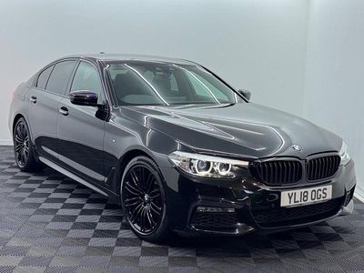 Black Used 2018 BMW 520 M Sport Sedan | £19,995 (Fair price)