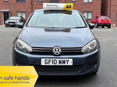 Used VW Golf VI S 105 HP (77 kW) 2010 Blue Hatchback