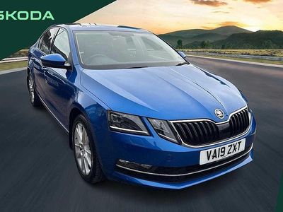 Used Skoda Octavia SE L 147 HP (108 kW) 2019 Blue Hatchback