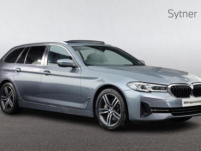 Used BMW 530e Comfort Edition 288 HP (211 kW) 2021 Blue Estate