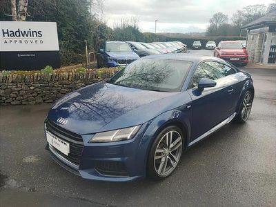 Used Audi TT S-Line 177 HP (130 kW) 2017 Blue Coupe