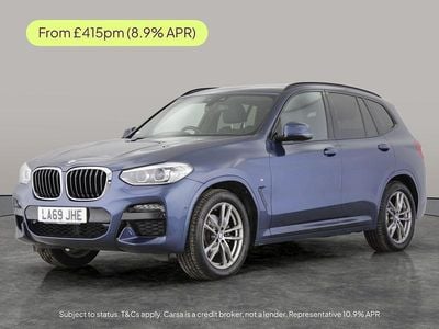 Blue Used 2019 BMW X3 M Sport SUV | £24,840 (Super price)