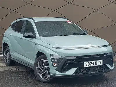 Used Hyundai Kona N Line 120 HP (88 kW) 2024 Green SUV